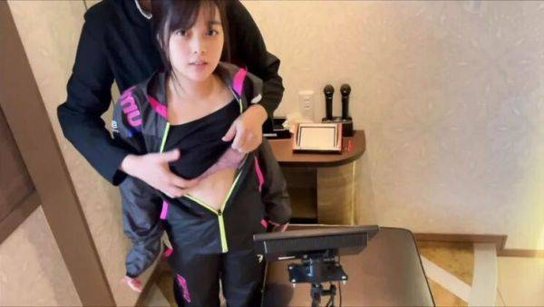 Naughty Japanese High School Couple Has First Time Sex in Karaoke Room - Amateur Asian Teen Fuck - veryfreeporn.com - Japan on poweredporn.com