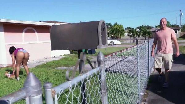 BangBros - Rose Monroe's Huge Latina Booty Bouncing on Hard Cock - porntry.com - Venezuela on poweredporn.com