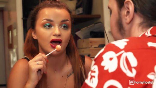 Daphne Klyde Love Making In A Hostel Room 1 - videomanysex.com - Germany on poweredporn.com