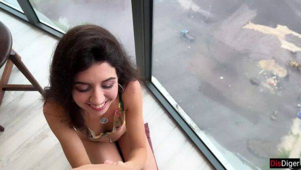 Public Pickup Russian Brunette at Construction Site - Lobster Dinner & Hard Hotel Fuck - xxxfiles.com - Russia on poweredporn.com