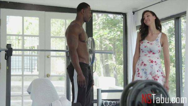 Skinny Stepsis Bella Rolland Gets Blacked By Stepbro - Tight Pussy Workout - xxxfiles.com on poweredporn.com
