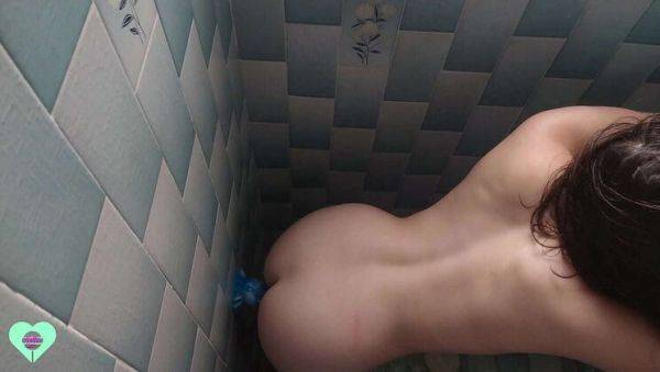 Stepsister caught masturbating with dildo in shower - HottieCamie moans loud - porntry.com on poweredporn.com