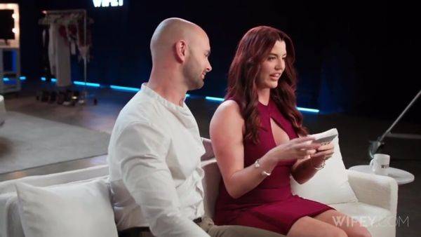 Kayla Summers - Kayla And Ronin - Curvy Redhead Gets Tag-teamed - videomanysex.com on poweredporn.com