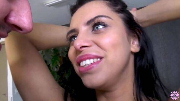 Russian Teen Kira Queen Takes a Full Facial and Hard Fuck - Blowjob & POV - veryfreeporn.com - Russia on poweredporn.com