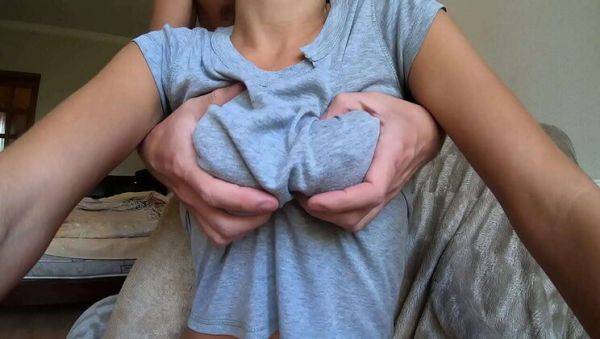 Nipplestock Man Rips Shirt & Licks Her Puffy Nipples Until She Cums - porntry.com on poweredporn.com