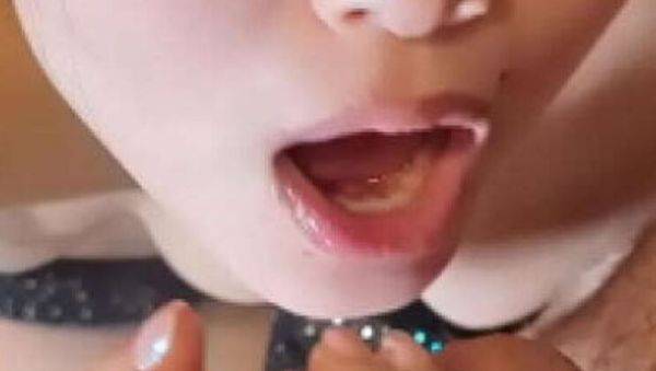 Hot Chinese Teen Mia Chen Sucks Cock in Christmas Outfit - Slutty Blowjob & Cumshot - xxxfiles.com - China - Japan on poweredporn.com