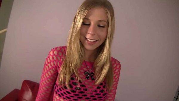 Blonde Teen Chastity Lynne Takes Hardcore Anal & Creampie - Scott Lyons Fucks Her Tight Holes - porntry.com on poweredporn.com