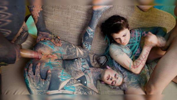 Anuskatzz Private Anal Orgy - Rough DP & ATM Fucking - POV Mayhem with 3 on 2 - xxxfiles.com on poweredporn.com