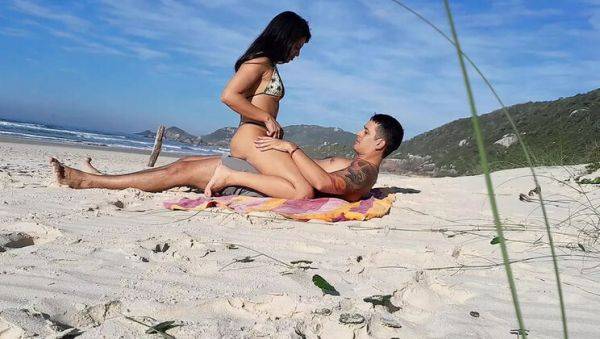 Sexy Latina Couple Fucks on Nude Beach - Amateur Homemade HD - porntry.com - Argentina on poweredporn.com