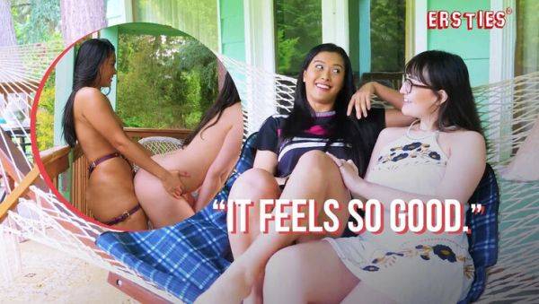 Hot German Lesbian Strapon Sex - Jin & Zoey's First Date Turns Wild - porntry.com - Germany on poweredporn.com