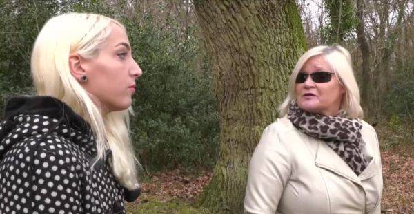 Big Tit Mature MILF Gets Pussy Licked By Blonde Lesbian - alphaporno.com on poweredporn.com