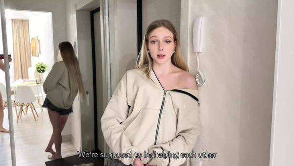 Hot Blonde Stepsister Arisha Mills Fucked Hard in Every Corner - POV Teen Sex - xxxfiles.com - Russia on poweredporn.com