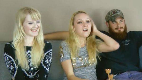 Blonde Teens Anneliese & Krystal Play Strip Pirate Penguins Game - HD Amateur Threesome - xxxfiles.com on poweredporn.com