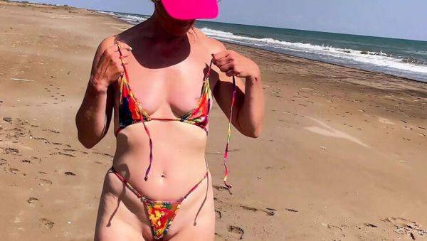 Hot Femdom Mistress Humiliates Sissy Hubby in Chastity Cage on Nude Beach - Kmarcouple Amateur BDSM - xxxfiles.com - Belgium on poweredporn.com