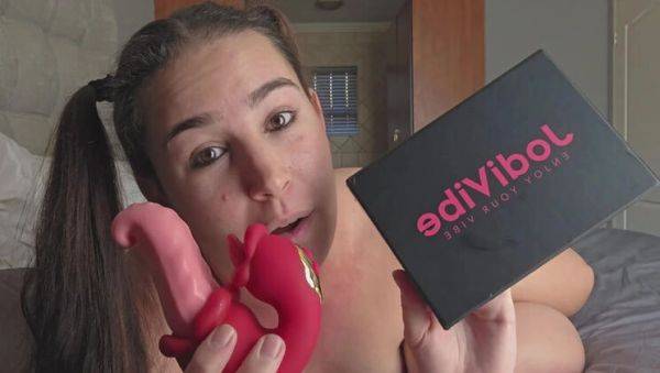 BBW Solo Masturbation with Medusa Dual-Tongue Vibrator - Pussy & Clit Play - veryfreeporn.com - South Africa on poweredporn.com