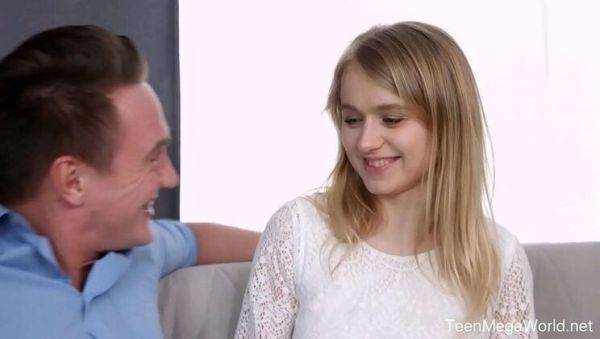 Blonde Teen Light Fairy Takes Huge Load in Hardcore Anal Facial - porntry.com on poweredporn.com