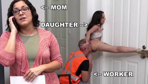 BangBros Teen PAWG Gia Paige Fucks Roofer Sean Lawless Doggystyle - Big Ass Hairy Pussy - xxxfiles.com on poweredporn.com