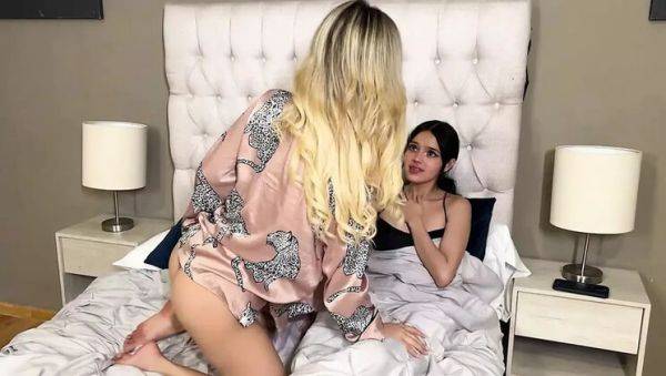 Gatita Veve & Kristal De Santos Lesbian Sex - First Time with Alex Marin's Ex - Big Tits, Latina, HD - porntry.com - Chile on poweredporn.com