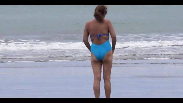 Hot Latin MILF 58yo Hairy Pussy Beach Masturbation & Cumshots - Ardientes69 - porntry.com - Usa on poweredporn.com