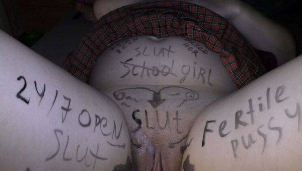 Huge Tits Teen Gets Gangbanged & Creampied - Bukkake Slut Milky Mari - xxxfiles.com on poweredporn.com