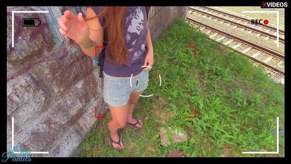 Real Panties MILF Begs Don't Stop & Takes Cum Inside in Public - xxxfiles.com on poweredporn.com