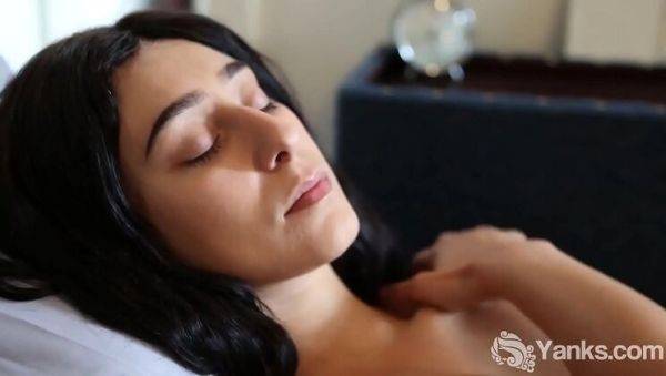 Violet Russo Hairy Indian Brunette Solo Masturbation with Nipple Play - veryfreeporn.com - India on poweredporn.com