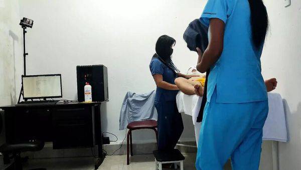 Hot Latina Doctor & Nurse Fuck Patient on Stretcher - Amateur Clinic Sex - xxxfiles.com - Ecuador on poweredporn.com