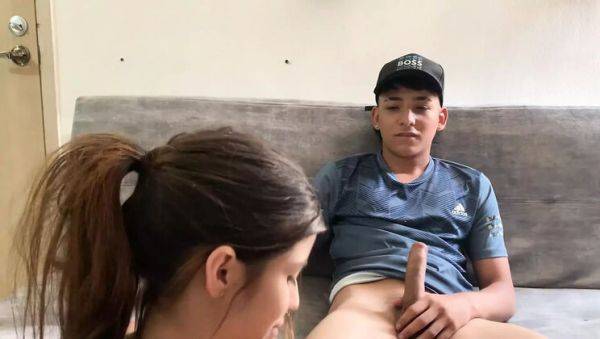 Hot Stepsister Gives Best Blowjob Alone - Venezuelan Teen 18yo Uncensored - xxxfiles.com - Venezuela on poweredporn.com