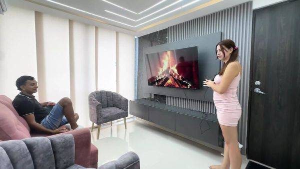 Big Ass Latina Stepsister Sucks My Juicy Cock During Karaoke Fun - veryfreeporn.com on poweredporn.com