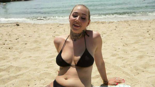 Blonde Babe Queen Hailey Takes Two Cocks After the Club - Anal & Cumshot - porntry.com on poweredporn.com