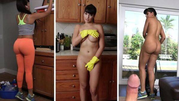 Hot Latina Maid Mercedes Carrera Fucks Hard with Big Cock - BangBros - xxxfiles.com on poweredporn.com