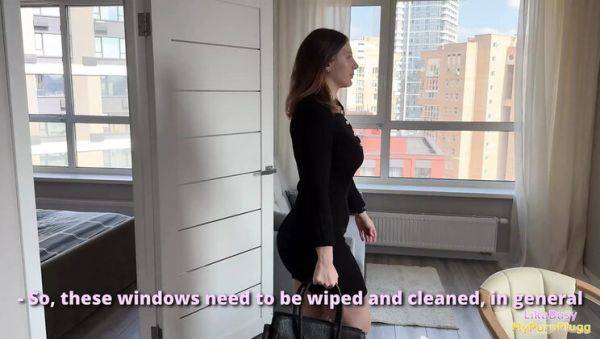 Horny Russian Businesswoman Begs for Hard Fucking - Big Tits & Tight Pussy - xxxfiles.com - Russia on poweredporn.com