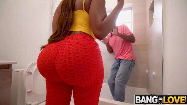 Yum Thee Boss Eats Ass & Gets Facial - Big Booty MILF Riding Hard - xxxfiles.com on poweredporn.com