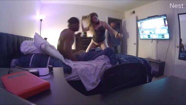 Husband Learns to Fuck Wife Hard - Rough Doggystyle & BBC Creampie - veryfreeporn.com on poweredporn.com