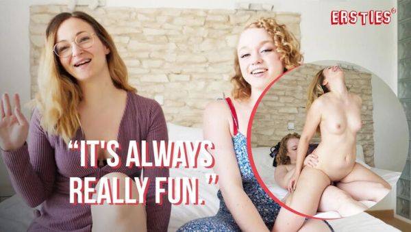 Curvy Redhead Sarah C Fucks Nikita Hard with Strap On - Lesbian POV Sex - xxxfiles.com - Germany on poweredporn.com