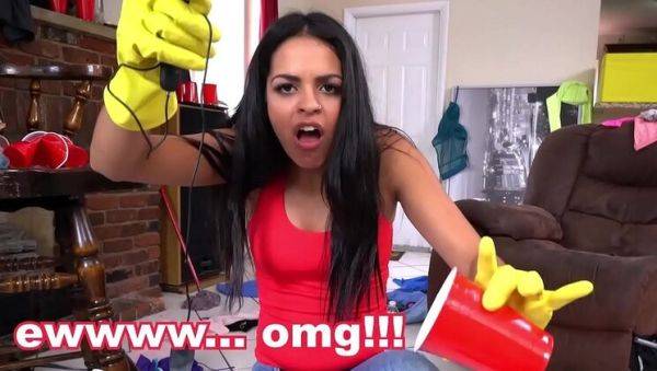 Hot Latina Maid Vienna Black Sucks and Fucks in POV Sex - BangBros - xxxfiles.com on poweredporn.com