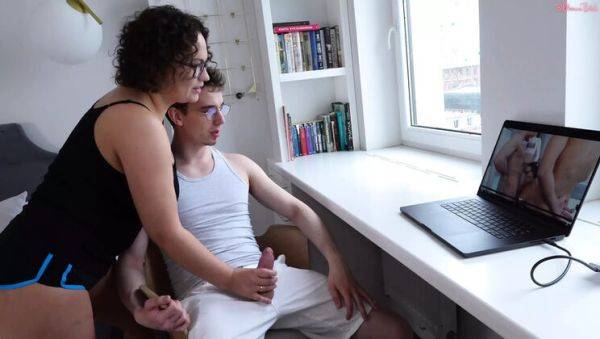 Hot MILF Maya Bee Takes Big Cock Deep Throat & Cum in Mouth - Hardcore Amateur Sex - veryfreeporn.com on poweredporn.com