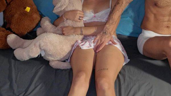 Innocent Teen Stepdaughter Fingered By Pervy Stepdad - Family Taboo Sex - xxxfiles.com on poweredporn.com