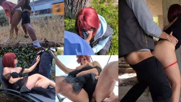 Hot Italian MILF Gets Fucked by Stranger in Public - Risky Outdoor Sex - xxxfiles.com - Italy on poweredporn.com