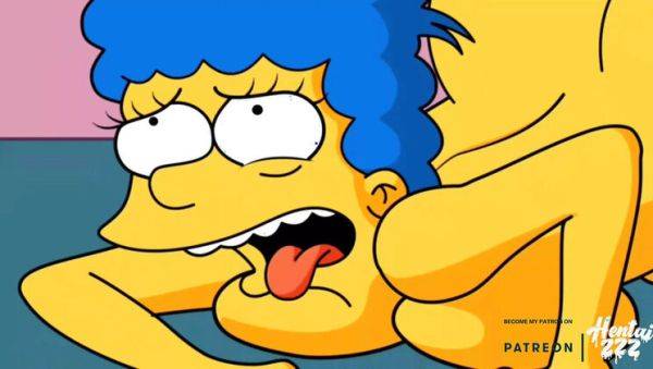 Hentai ZZZ Fucks Marge Flanders - Big Tits, Creampie, Doggystyle - Uncensored HD - porntry.com on poweredporn.com