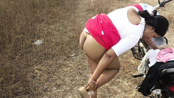 Hot Desi Kavita Fucked Hard in Jungle - Marathi Village Girl Doggy Style - veryfreeporn.com - India on poweredporn.com