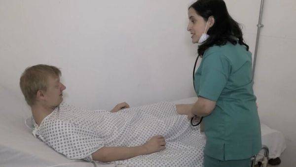 Hot British MILF Doctor Lorelei Gives Special Treatment with Big Natural Tits - Blowjob & Creampie - veryfreeporn.com - Britain on poweredporn.com