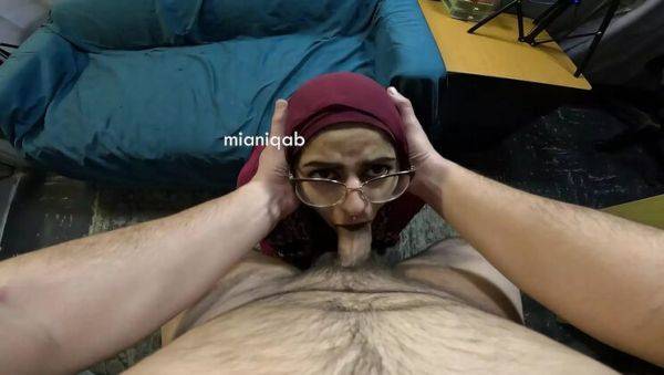 Mia Niqab Sucks Big Cock - Deep Throat & Cum in Mouth Compilation - veryfreeporn.com on poweredporn.com
