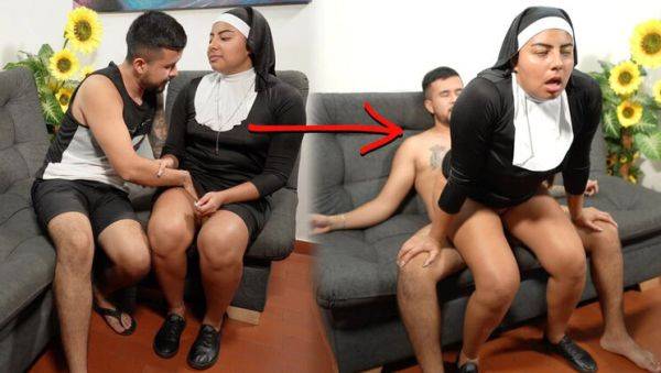 Sinful Nun Takes Huge Creampie in Virgin Pussy - Hot Homemade MILF Action - veryfreeporn.com - India - Colombia on poweredporn.com