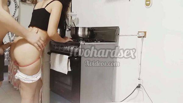 Sexy Latina Teen Rosibel Roxi Gets Creampie in Doggystyle - Hot Amateur Fuck - porntry.com on poweredporn.com