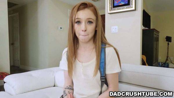 Madi Collins Gets Creampied By Stepdad After Hiding Her Suspension - Teen Stepdaughter Blowjob & Doggystyle - porntry.com on poweredporn.com