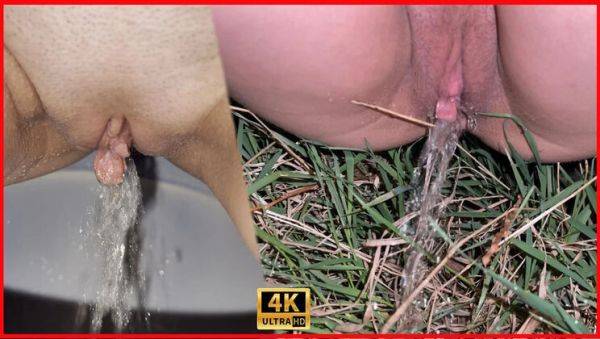 Amelia Queen Pissing in Public Toilets Compilation - Close-Up POV & Golden Shower Fun - veryfreeporn.com - Russia on poweredporn.com