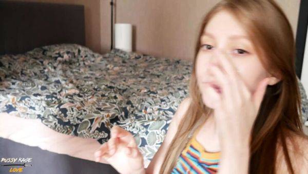 Russian Teen Moans Loud as I Pound Her Tight Pussy and Cum in Her Mouth - POV Blowjob - veryfreeporn.com - Russia on poweredporn.com