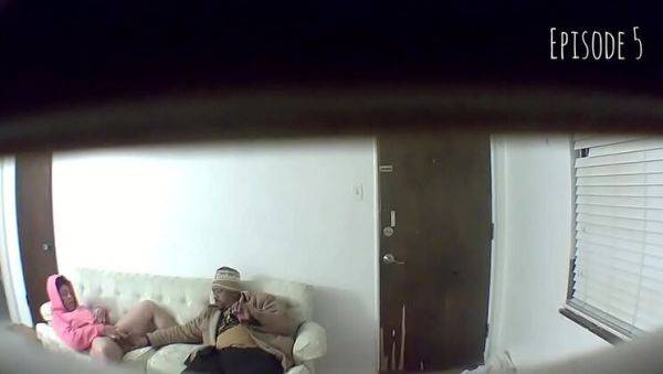 Ebony Spy Cam - Hidden Masturbation & Rough Doggystyle Action - veryfreeporn.com on poweredporn.com