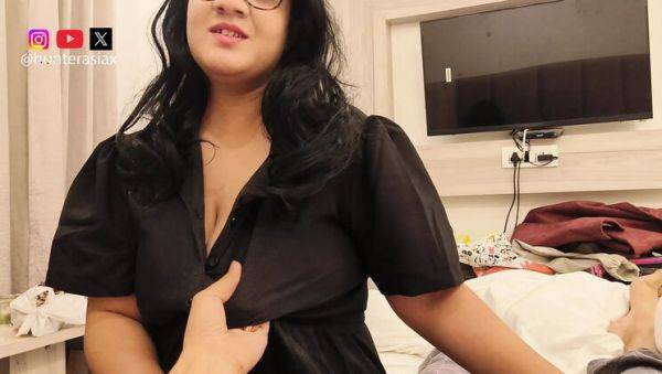 Big Boobs Stepsister Hunter Asia Fucks Stepbrother Hard - Cum in Mouth & Doggystyle - porntry.com - India on poweredporn.com